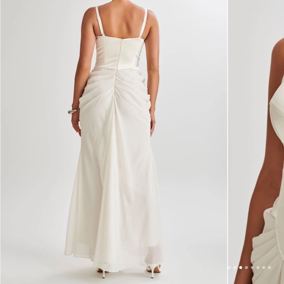 NWT SMALL NEVER WORN MESHKI corset maxi dress - Picture 5 of 8